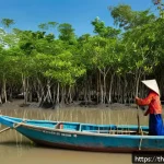 Home 18 서식지 회복을 위한 생태계 서비스 이해하기 - A vibrant Southeast Asian community engaged in coastal ecosystem restoration in southern Thailand, f...