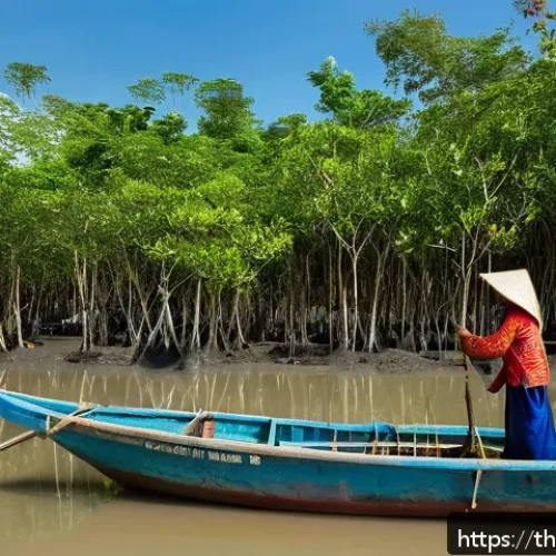 Home 30 서식지 회복을 위한 생태계 서비스 이해하기 - A vibrant Southeast Asian community engaged in coastal ecosystem restoration in southern Thailand, f...